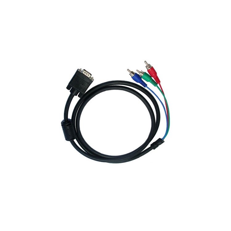PCA-434, VGA to 3RCA AV Audio Video Cable