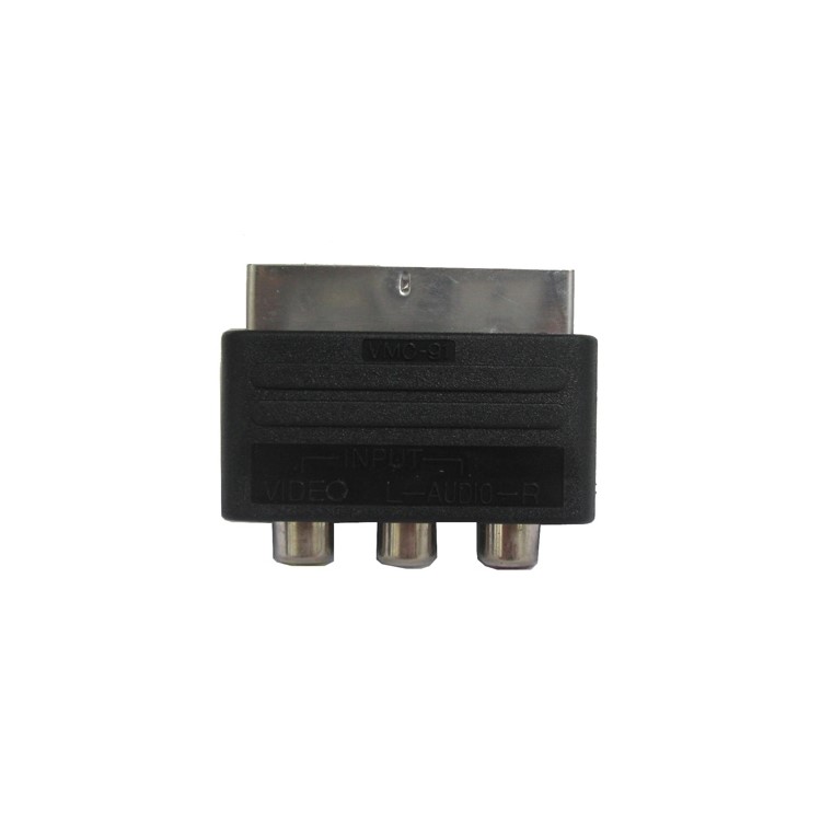 PCA-490, A/V to 20 Pin Male SCART Adapter