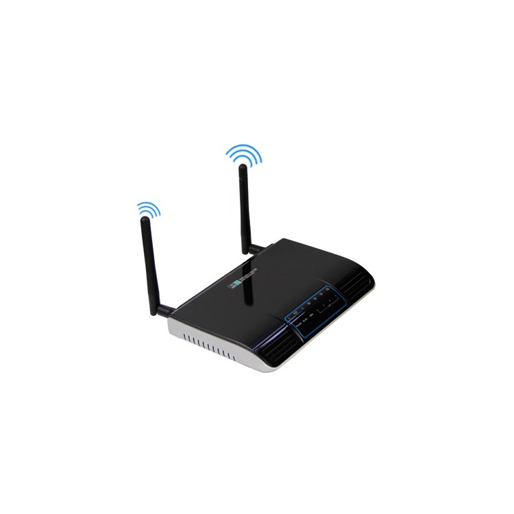 4 LAN Ports Wirelss-N Broadband Router
