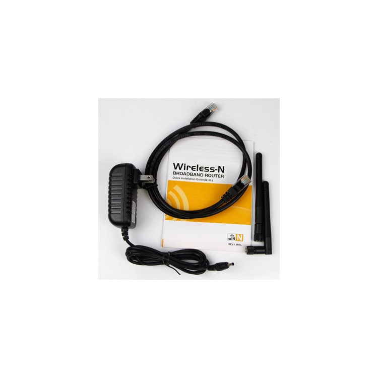 4 LAN Ports Wirelss-N Broadband Router