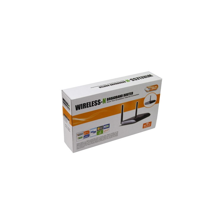 4 LAN Ports Wirelss-N Broadband Router