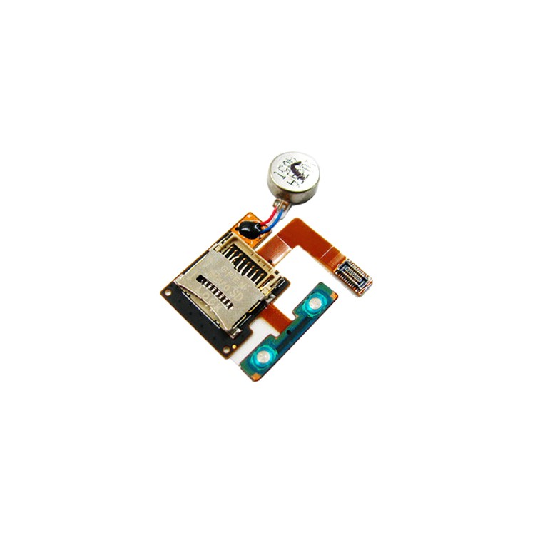 Samsung S8500 Wave Memory Card Holder Cable Ribbon w/ Motor and Volume Flex