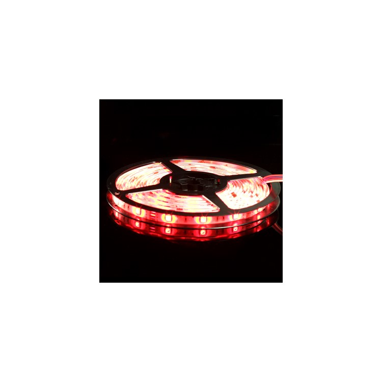 RGB 150x5050 5m SMD Multicolored LED Light Strip DC 12V with LED Controller + AC Charger Adapter