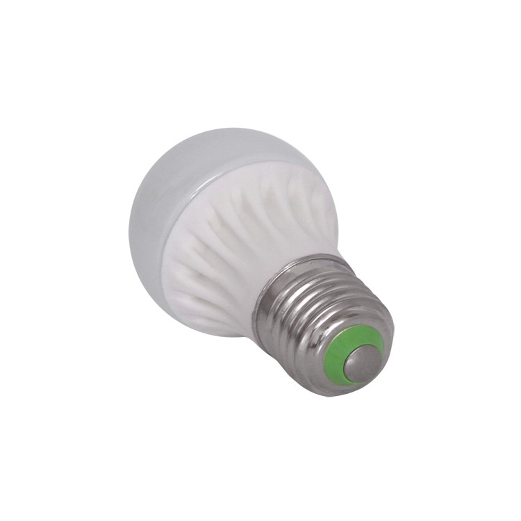 E27 3W 3000K 223-Lumen SMD3528 42-LED Ceramic Light Bulb AC 220V - Warm White
