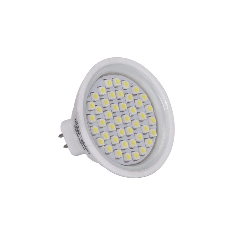 MR16 3W 3000K 160-Lumen SMD3528 44-LED Ceramic Light Bulb AC 220V - Warm White