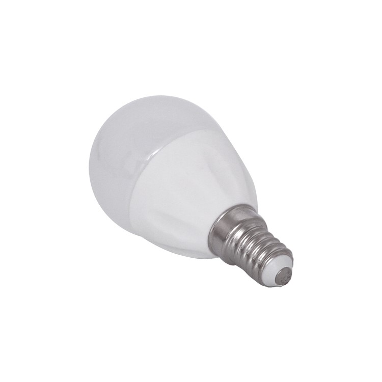 E14 1.5W 6500K 135-Lumen SMD3528 30-LED Ceramic Light Bulb AC 220V Milky Cover - White