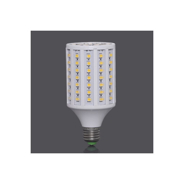 E27 220V SMD5050 104-LED 18W 1632LM LED Corn Light Bulb Lamp - Warm White