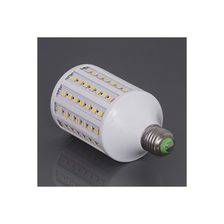E27 220V SMD5050 104-LED 18W 1632LM LED Corn Light Bulb Lamp - Warm White