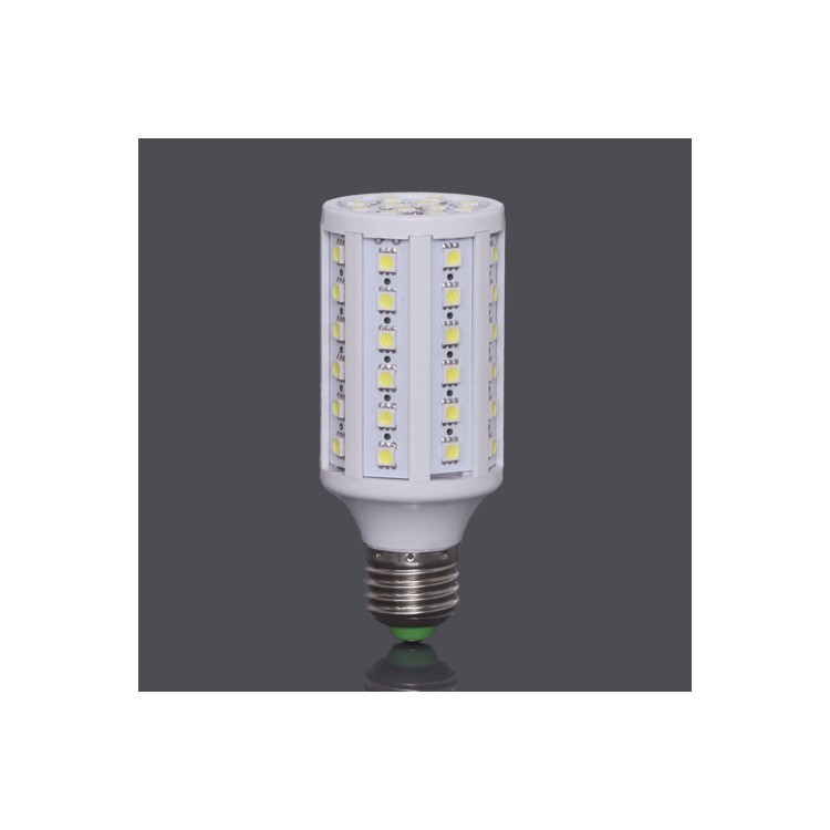 E27 SMD5050 60-LED 12W 960LM LED Corn Light Bulb Lamp AC85V~265V  - White