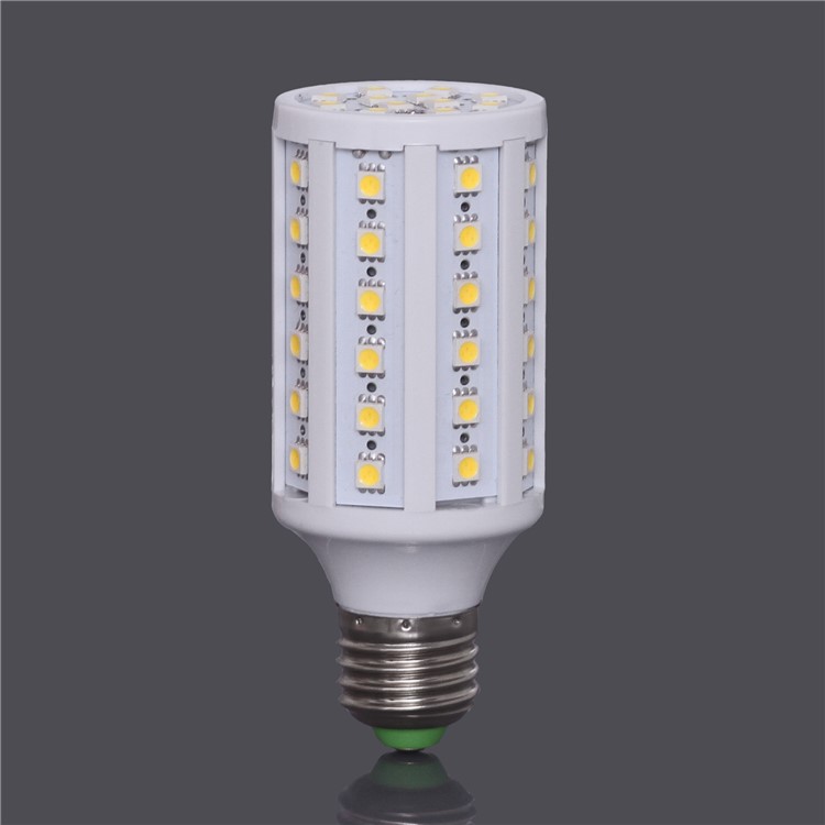 E27 SMD5050 60-LED 12W 960LM LED Corn Light Bulb Lamp AC85V~265V  - Warm White