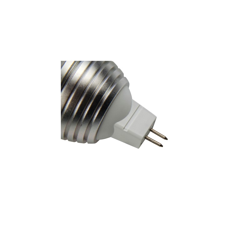 16 Colors MR16 3W Remote Control RGB LED Bulb Light DC 12V