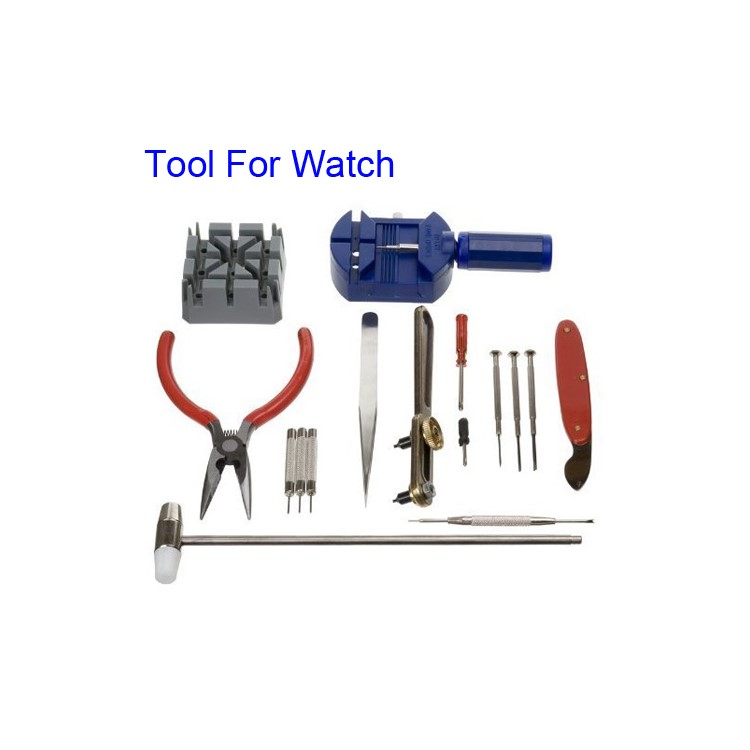 New 16pcs Deluxe Watch Opener Tool Kit Repair Pin Remover Adjust Strap