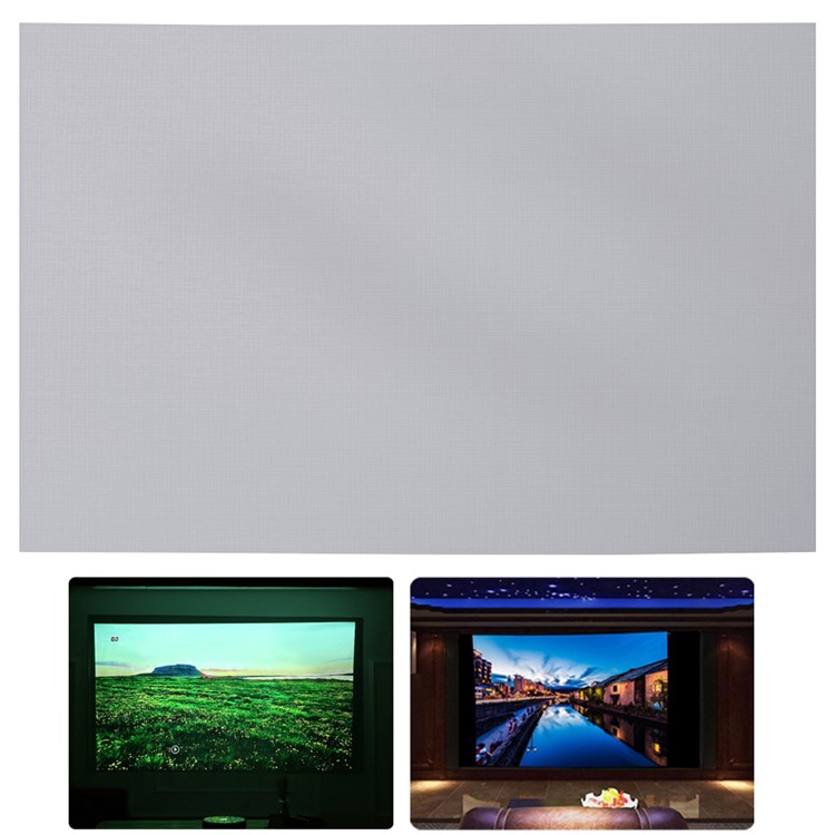 84'' Frameless Portable HD 16:9 84 Inch Diagonal Foldable Wall Mounted PVC Video Projection Screen for Home Theater Office Movies Indoors Outdoors - Grey
84'' Frameless Portable HD 16:9 84 Inch Diagonal Foldable Wall Mounted PVC Video Projection Screen for Home Theater Office Movies Indoors Outdoors - Grey
