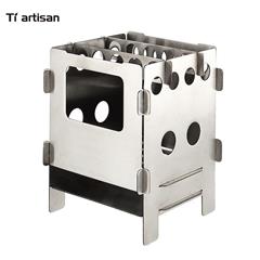Foldable Stove Outdoor Camping Cooking BBQ Wood Stove Portable Picnic Burner