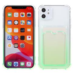 Wholesale Drop Proof Gradient Color Design Card Holder Cover Tpu Phone Case Shell For Iphone 11 6 1 Inch Red From China Tvc Mall Com