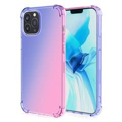 Wholesale Sneaky Gradient Color Reinforced Corners Tpu Phone Case Protector For Iphone 12 12 Pro Pink Gold From China Tvc Mall Com