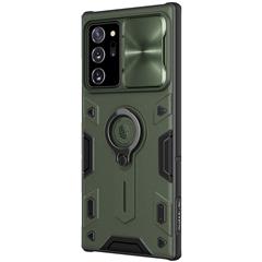 NILLKIN Caso Armadura PC TPU Tampa Para Samsung Galaxy Note20 Ultra-/ Note20 Ultra-5G - Verde