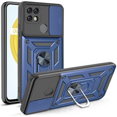 Custodia back cover tpu per Realme GT 5G CARBON LOOK FOCUS copertura fotocamera