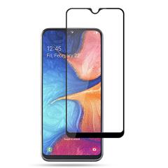 La Impresión De Seda Del Pegamento Completo De AMORUS Moderó La Película Protectora De La Pantalla Completa De Cristal Para Samsung Galaxy A20e