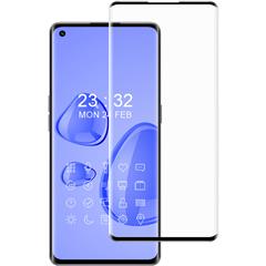 IMAK 3D Curved Abrasão Resistente ao Vidro Temperado Filme de Cobertura de Tela Cheia Para Oppo Reno6 Pro 5G (mediatek) / Oppo Encontrar X3 Neo