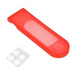 For Xiaomi Electric Scooter 4 Ultra Dashboard Display Soft Silicone Case - Red