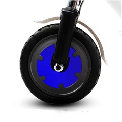 2Pcs For Xiaomi M365 / Pro / 1S Electric Scooter Motor Sticker Wheel Cover Film - Blue