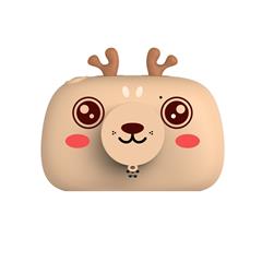 A9 Style Animal 2,4 Pouces HD Double Objectif Enfants Colorscreen Appareil Photo Numérique - Marron