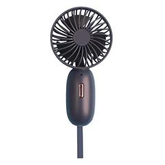 F211 Mini Ventilateur Portable 3 Vitesses Ventilateur Silencieux Réglable Avec Bracelet de Poignet - Bleu