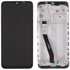 For Xiaomi Redmi 9 Grade C LCD Screen and Digitizer Assembly + Frame Replacement Part (without Logo)