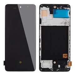 For Samsung Galaxy A51 4G SM-A515 Grade C OLED Screen and Digitizer Assembly + Frame (without Logo)