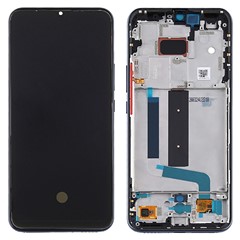 For Xiaomi Mi 10 Lite 5G Grade C LCD Screen and Digitizer Assembly + Frame Replacement Part (TFT Technology) (without Logo) - Black