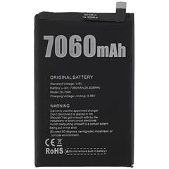 For Doogee BL7000 3.80V 7060mAh Rechargeable Li-ion Battery Replacement (without Logo)