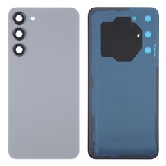For Samsung Galaxy S23+ S916 Battery Housing with Adhesive Sticker + Camera Lens Cover - Graphite