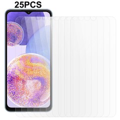 25pcs Para Samsung Galaxy A23 4G / A23 5G (versão Global) Capso de Tela Celular Protetor HD Filme de Vidro Temperado Claro