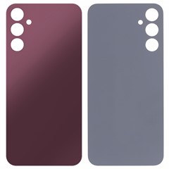 For Samsung Galaxy A24 4G (162.1 x 77.6 x 8.3mm) A245 OEM Back Battery Housing Cover Replacement Part - Dark Red