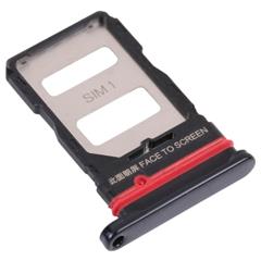 For Xiaomi 11T 21081111RG/11T Pro Dual SIM Card Tray Holder Replacement (without Logo) - Black