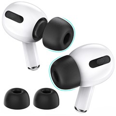 AHASTYLE WG28 Earphone Auricolare a 1 Coppia Per Apple AirPods Pro / Pro 2, Memoria Del Tappo Del Coperchio Per Auricolare in Schiuma, Dimensione: M