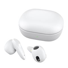 P18 TWS Mini Wireless Bluetooth Earphone Noise Cancelling Stereo Music Calling Sports In-ear Headset - White