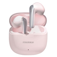FINEBLUE M8 Sports Earbuds BT 5.3 True Wireless Earbuds Stereo Bluetooth Headphones - Pink