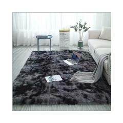 Shop Home Indoor Floor Tie Dyed Carpet Wine Red 40 60cm From China Tvc Mall Com