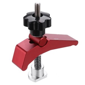 1 Set Aluminium Hold Down Clamp T-slot T-Track Table Plate Woodworking Tool