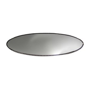 NEW BMW M3 M5 330 320 318 E46 oval rear view mirror inside replacement glass