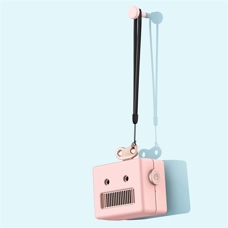Cute Portable Mini Wireless Bluetooth Hands-free Speaker - Pink-1