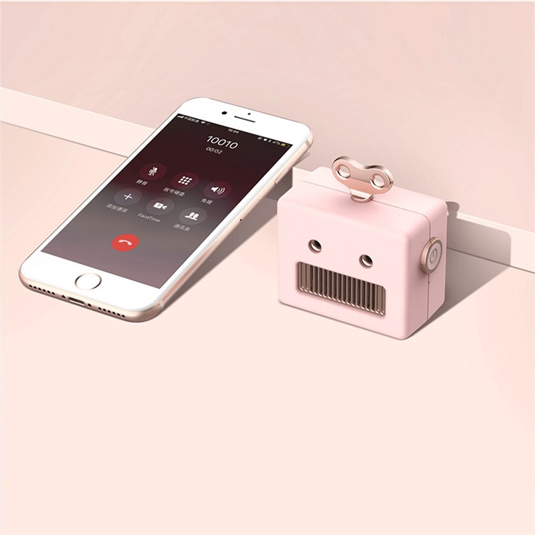 Cute Portable Mini Wireless Bluetooth Hands-free Speaker - Pink-2