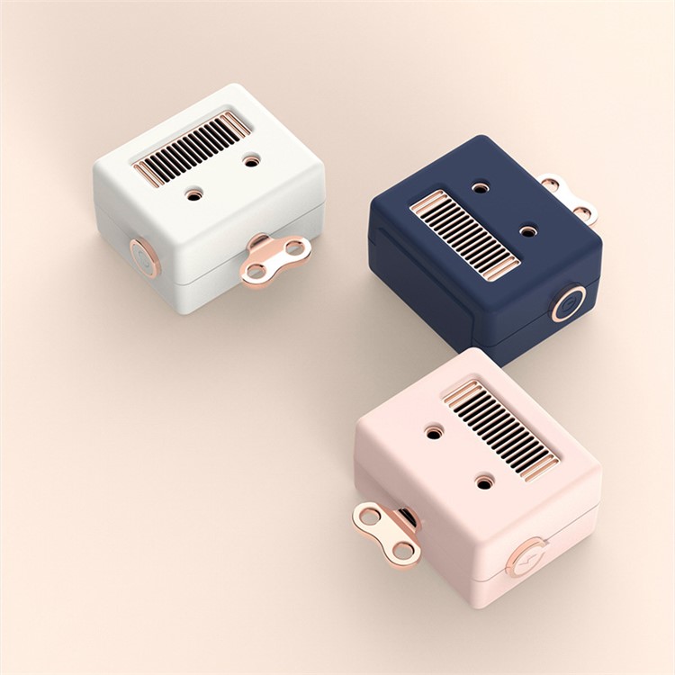 Cute Square Shaped Portable Outdoor Wireless Bluetooth Speaker - White-3