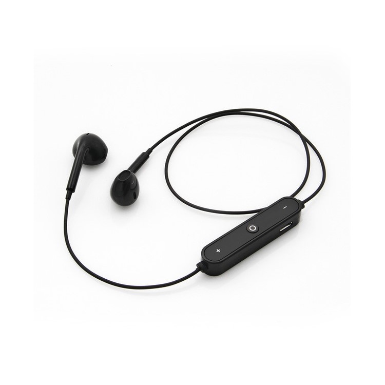Bluetooth Sports Mega Bass In-ear Earphone Wireless Stereo Headset with Mic - Black-1