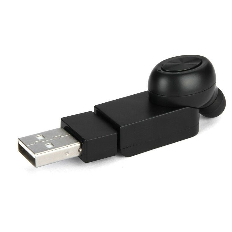 Mini Wireless Bluetooth Earbud Earphone with Magnetic Adsorption Charging Box for iPhone 7/7 Plus - Black-2