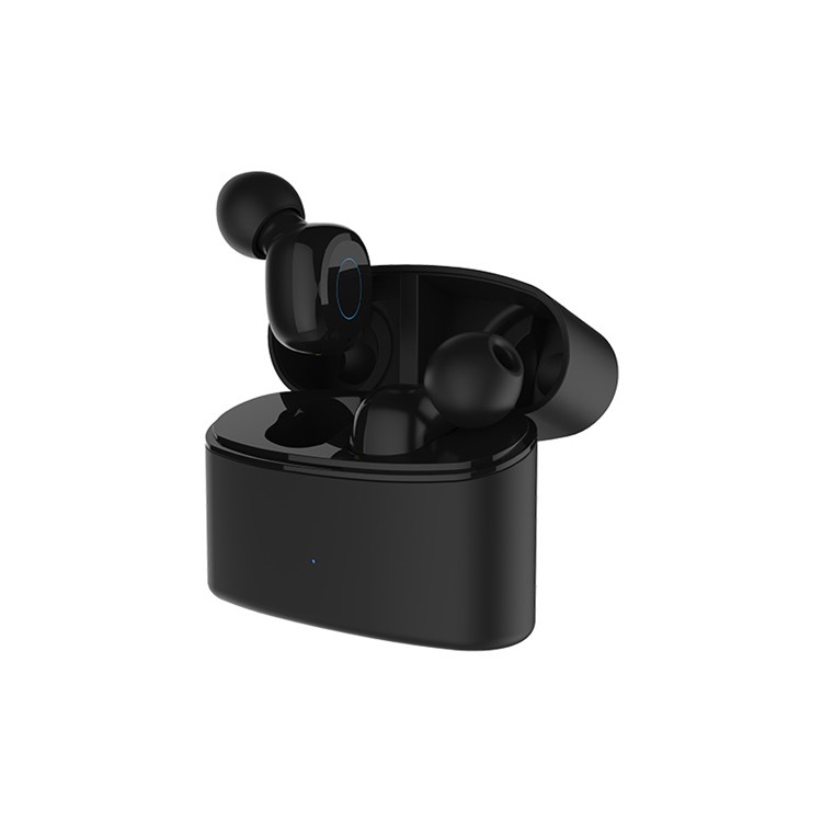 TWS-T6 Wireless Bluetooth Headset Binaural In-ear Sport Waterproof Earphone - Black
