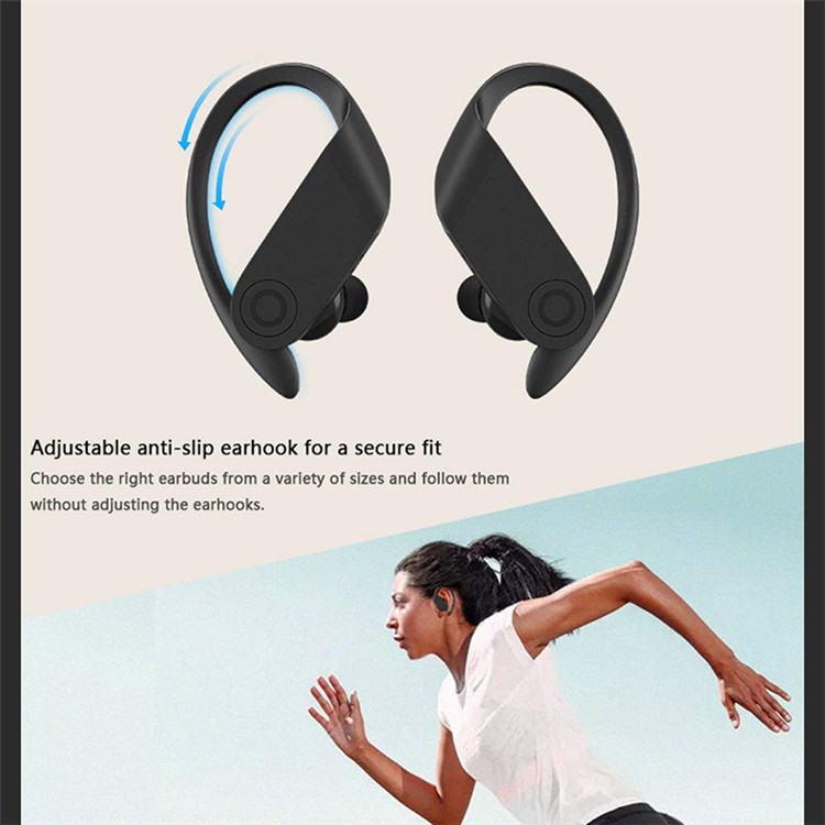 B10 Bluetooth 5.0 Headset Wireless Charging Headphones Earpiece Hands-free Sports Headset-8