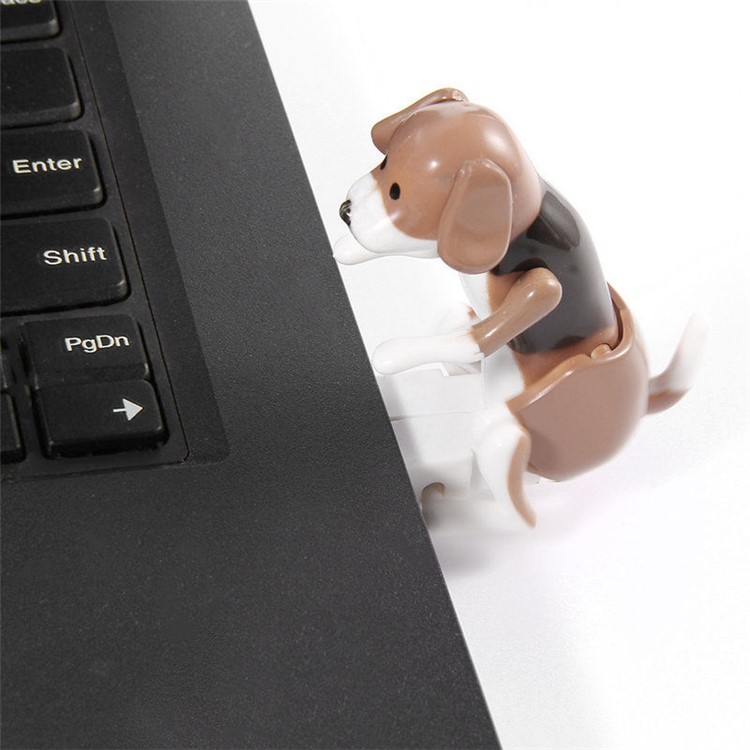 Funny Humping Dog 16GB USB Flash Drive - Coffee-1